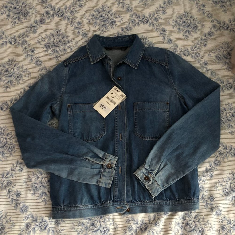 Zara Jean Jacket/TOP - BRAND NEW